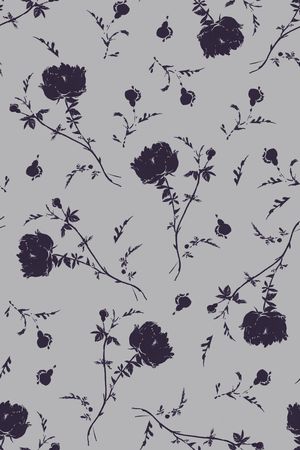 剪影印花华亿平台图片