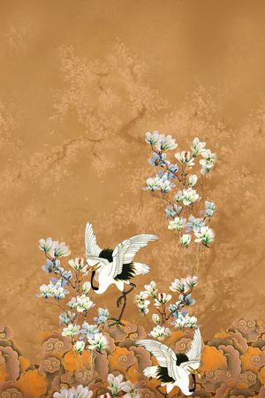 旗袍印花华亿平台图片