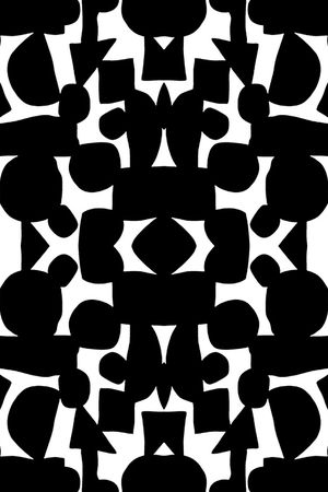 黑白华亿平台印花华亿平台图片