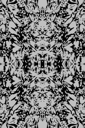 黑白华亿平台印花华亿平台图片