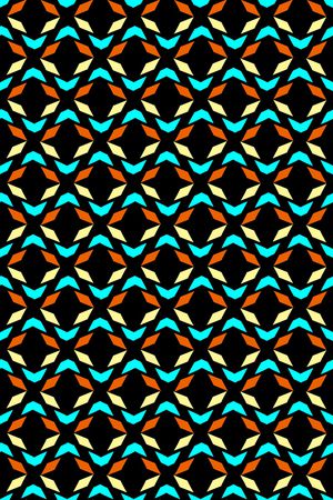 几何印花华亿平台图片