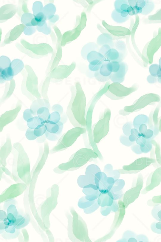 小清新印花华亿平台图片