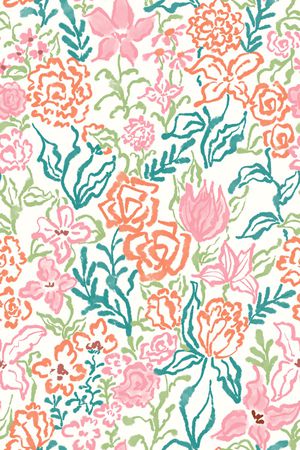 小清新印花华亿平台图片