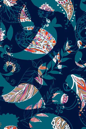 水彩印花华亿平台图片