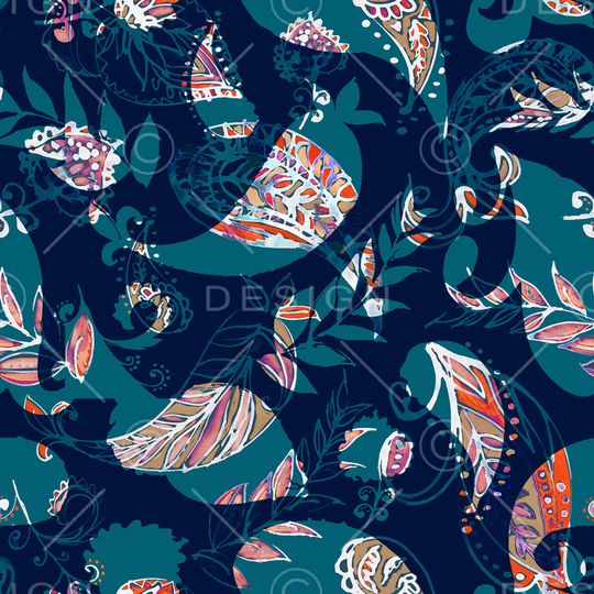 水彩印花华亿平台图片