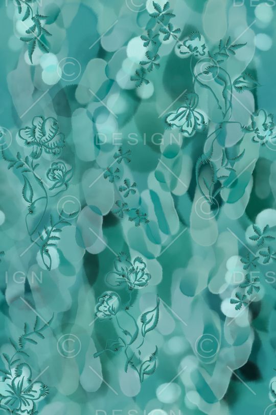 晕染肌理印花华亿平台图片