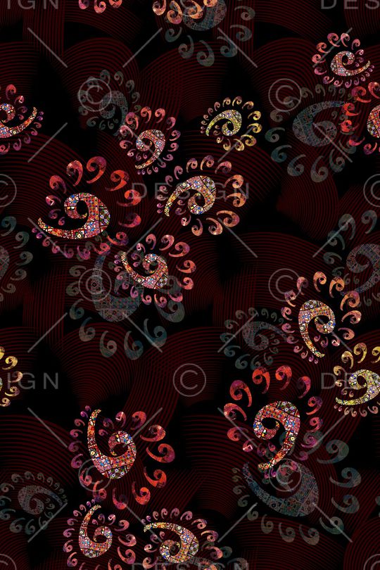 民族风印花华亿平台图片