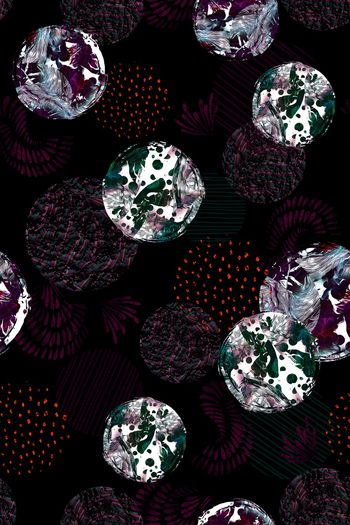 中老年印花华亿平台图片