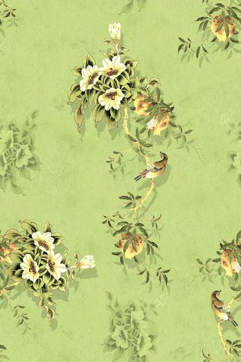 中国风印花华亿平台图片