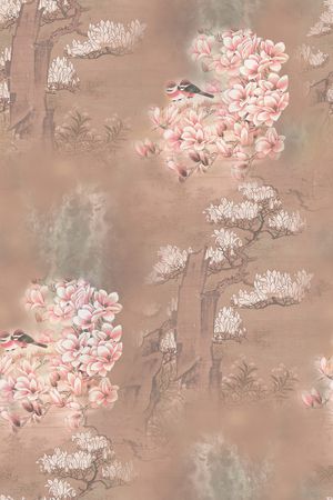 中国风印花华亿平台图片