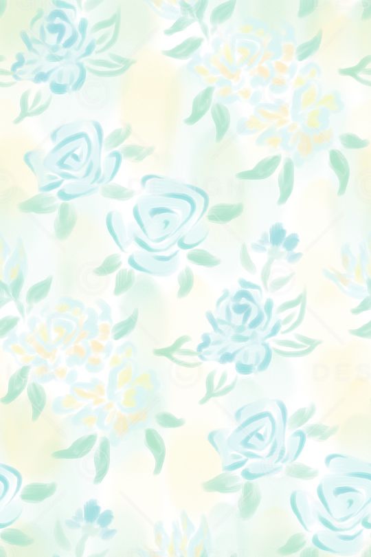 小清新印花华亿平台图片