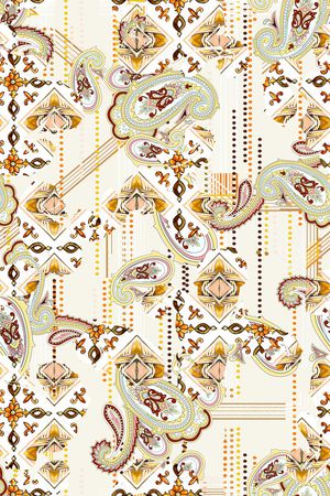 民族风印花华亿平台图片