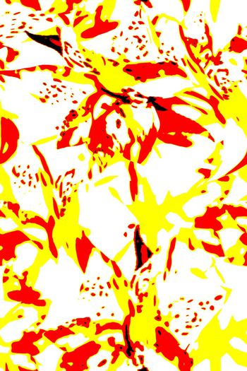 抽象印花华亿平台图片