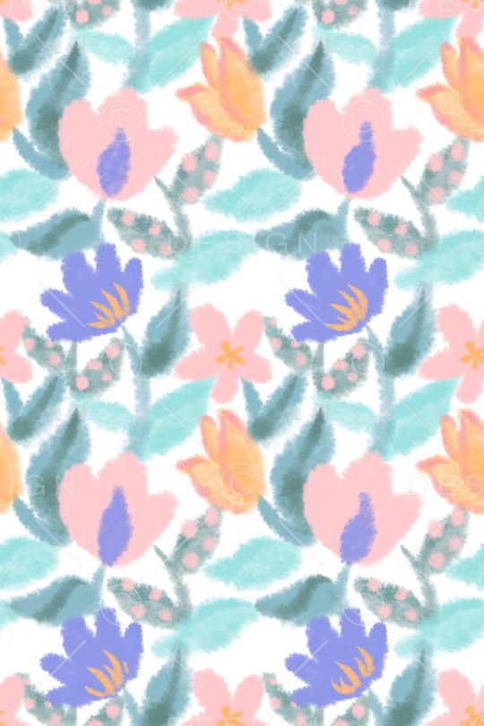 小清新印花华亿平台图片