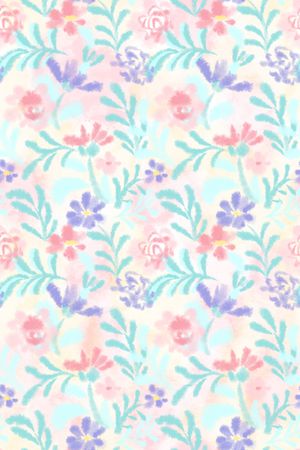 小清新印花华亿平台图片