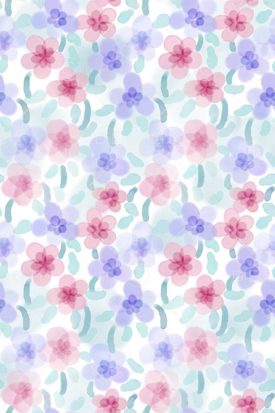 小清新印花华亿平台图片