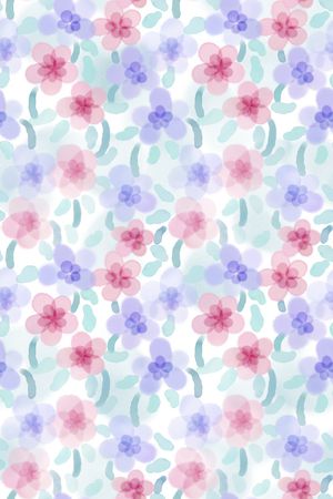 小清新印花华亿平台图片