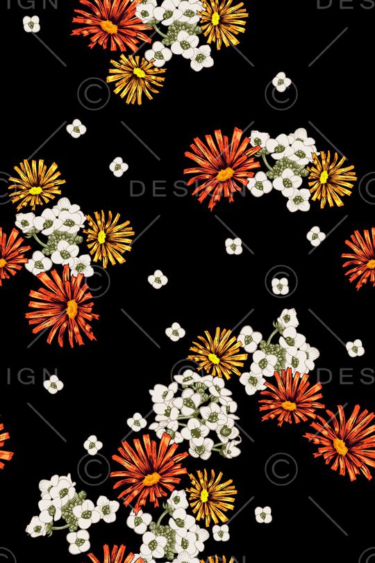 植物印花华亿平台图片