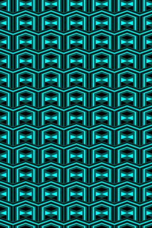 几何印花华亿平台图片