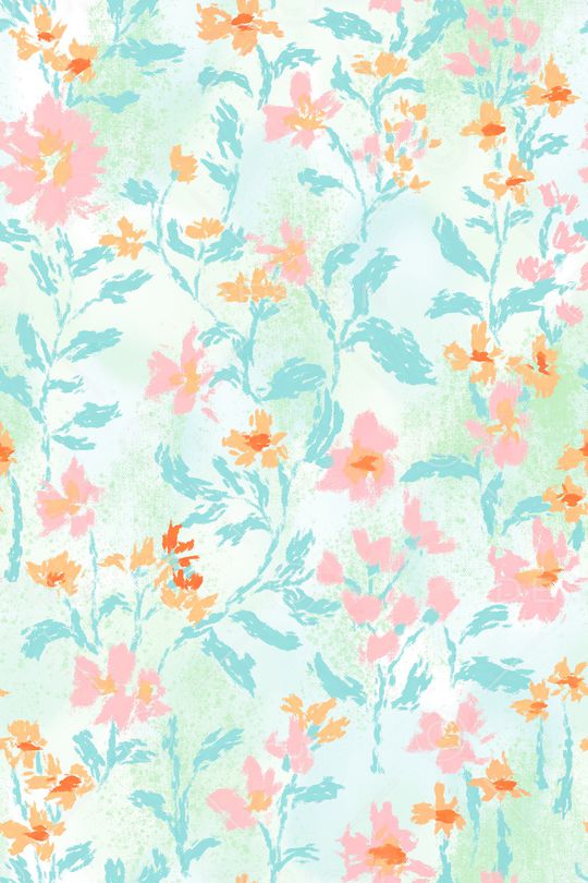 小清新印花华亿平台图片