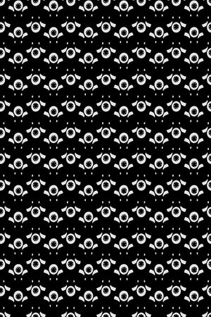 黑白印花华亿平台图片