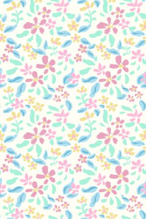 小清新印花华亿平台图片