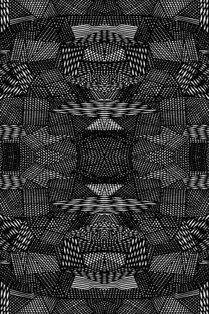 黑白印花华亿平台图片