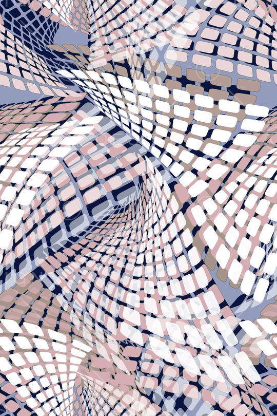 格子印花华亿平台图片