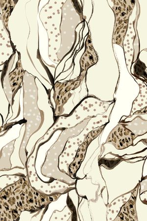 豹纹印花华亿平台图片