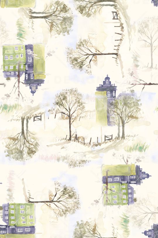 水彩印花华亿平台图片