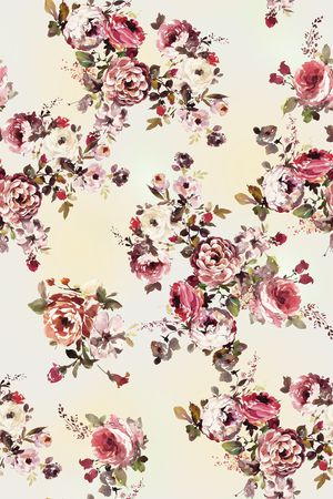 组合花印花华亿平台图片