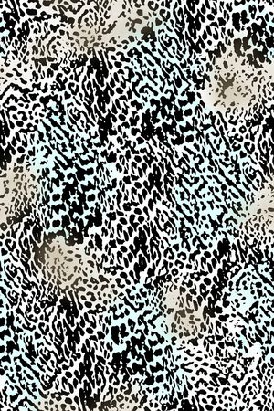 动物纹印花华亿平台图片