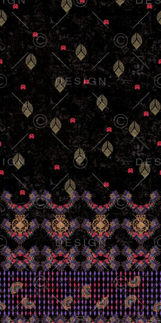 民族风印花华亿平台图片