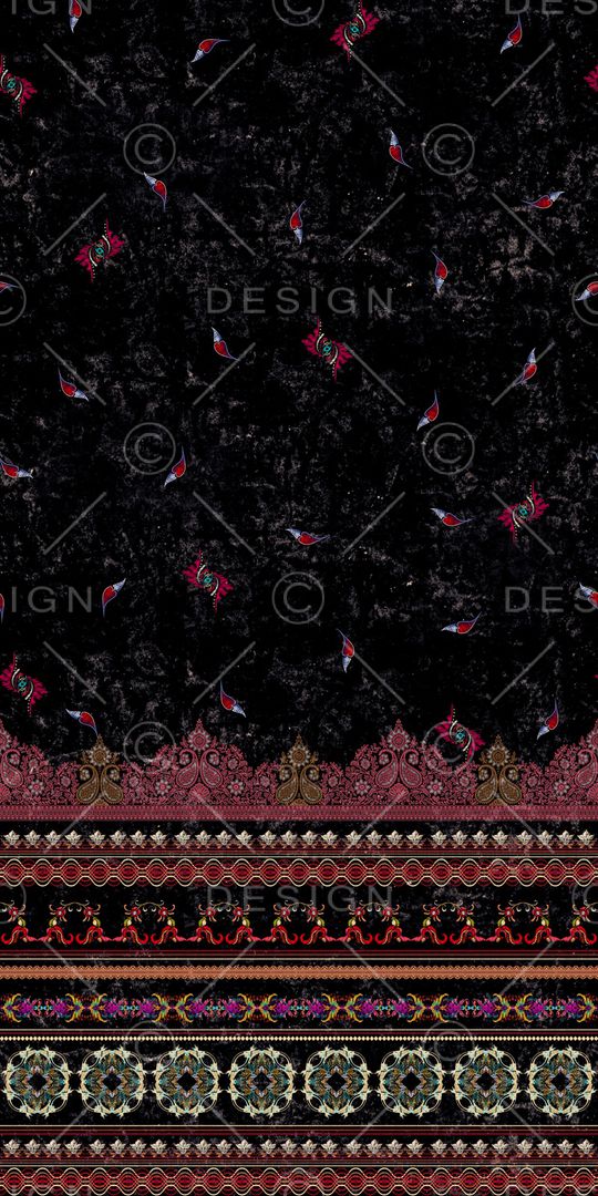 定位花印花华亿平台图片