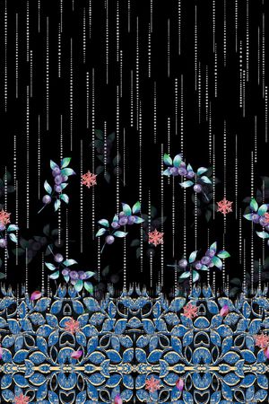 定位花印花华亿平台图片