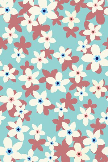 小碎花印花华亿平台图片