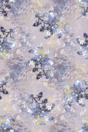 中国风印花华亿平台图片