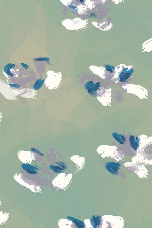 抽象花卉印花华亿平台图片