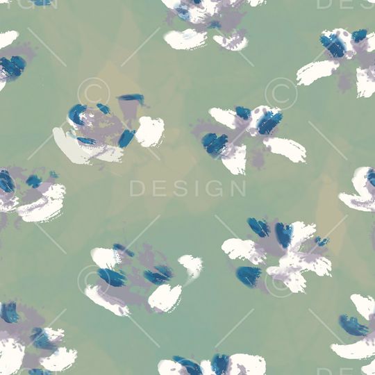 抽象花卉印花华亿平台图片