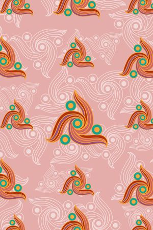 线条印花华亿平台图片