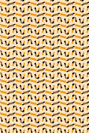 橙色印花华亿平台图片