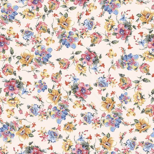 满版散花印花华亿平台图片