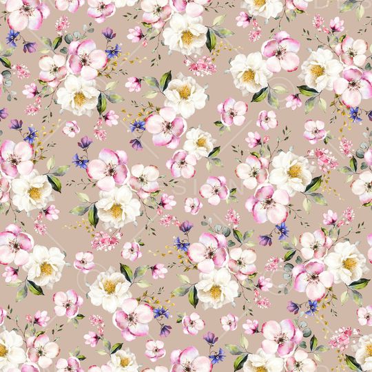 满版散花印花华亿平台图片