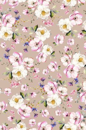 满版散花印花华亿平台图片