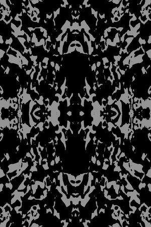 黑白印花华亿平台图片