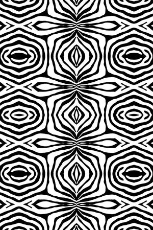 黑白印花华亿平台图片