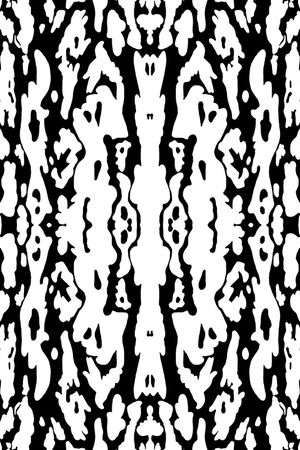 黑白印花华亿平台图片