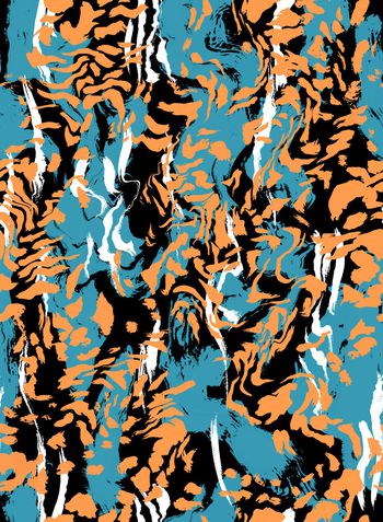 动物纹印花华亿平台图片