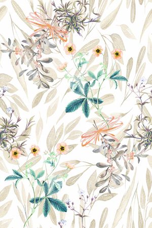 小清新印花华亿平台图片