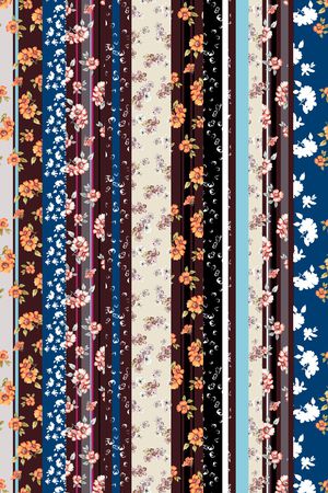 满版散花印花华亿平台图片